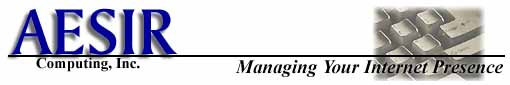 Aesir Computing, Inc - Managing Your Internet Presence.